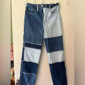 Hollister patch jeans